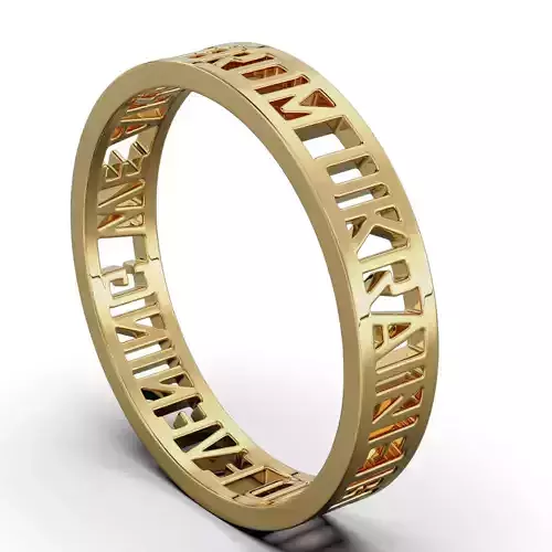 Ring Good evening we are from Ukraine RSize 10 USA 3D print model