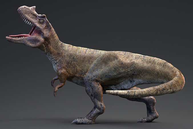 Ceratosaurus Project -  Unreal Engine - Unity Low-poly 3D model