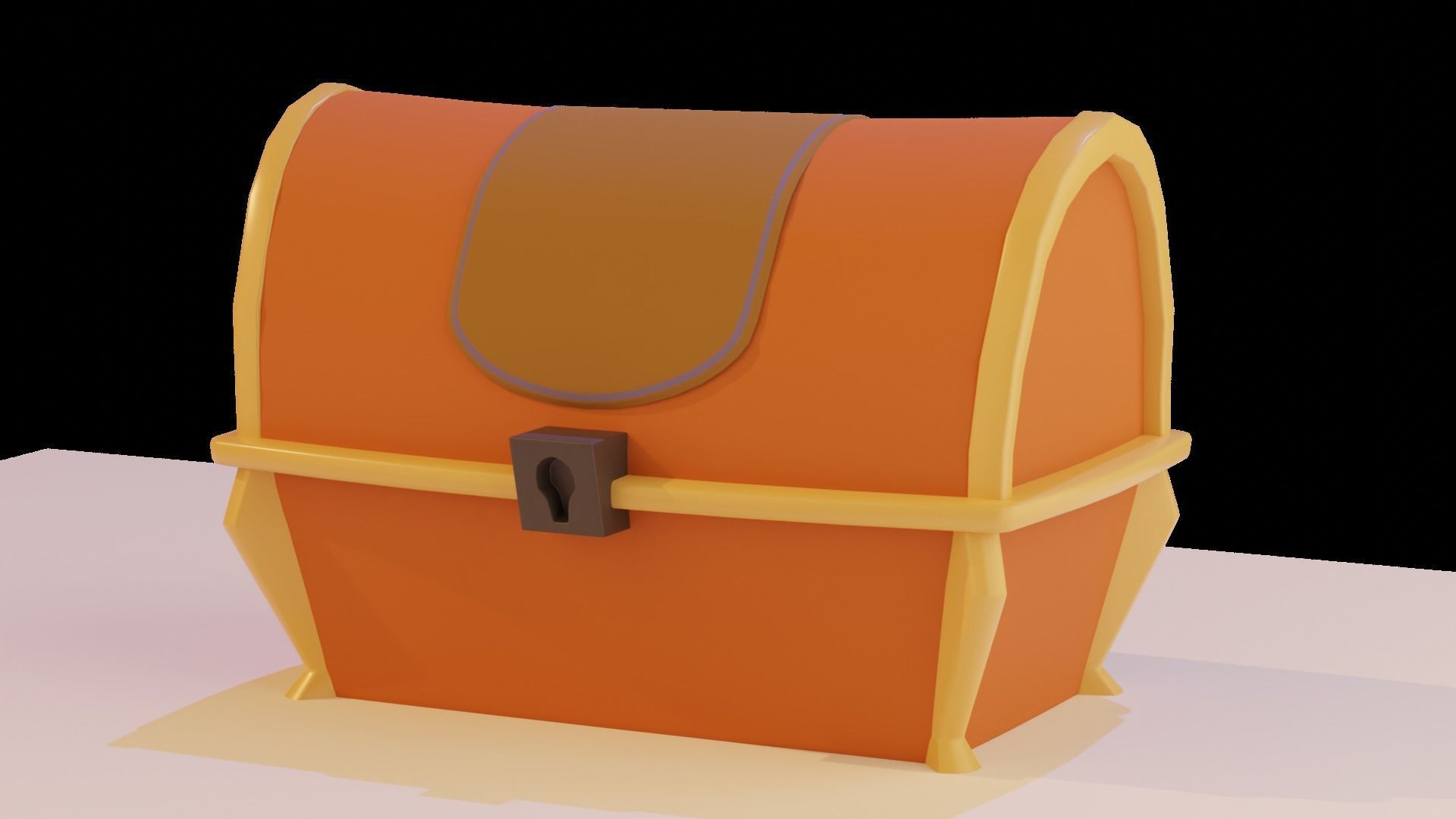 Treasure Chests - Low poly Low-poly 3D model_12