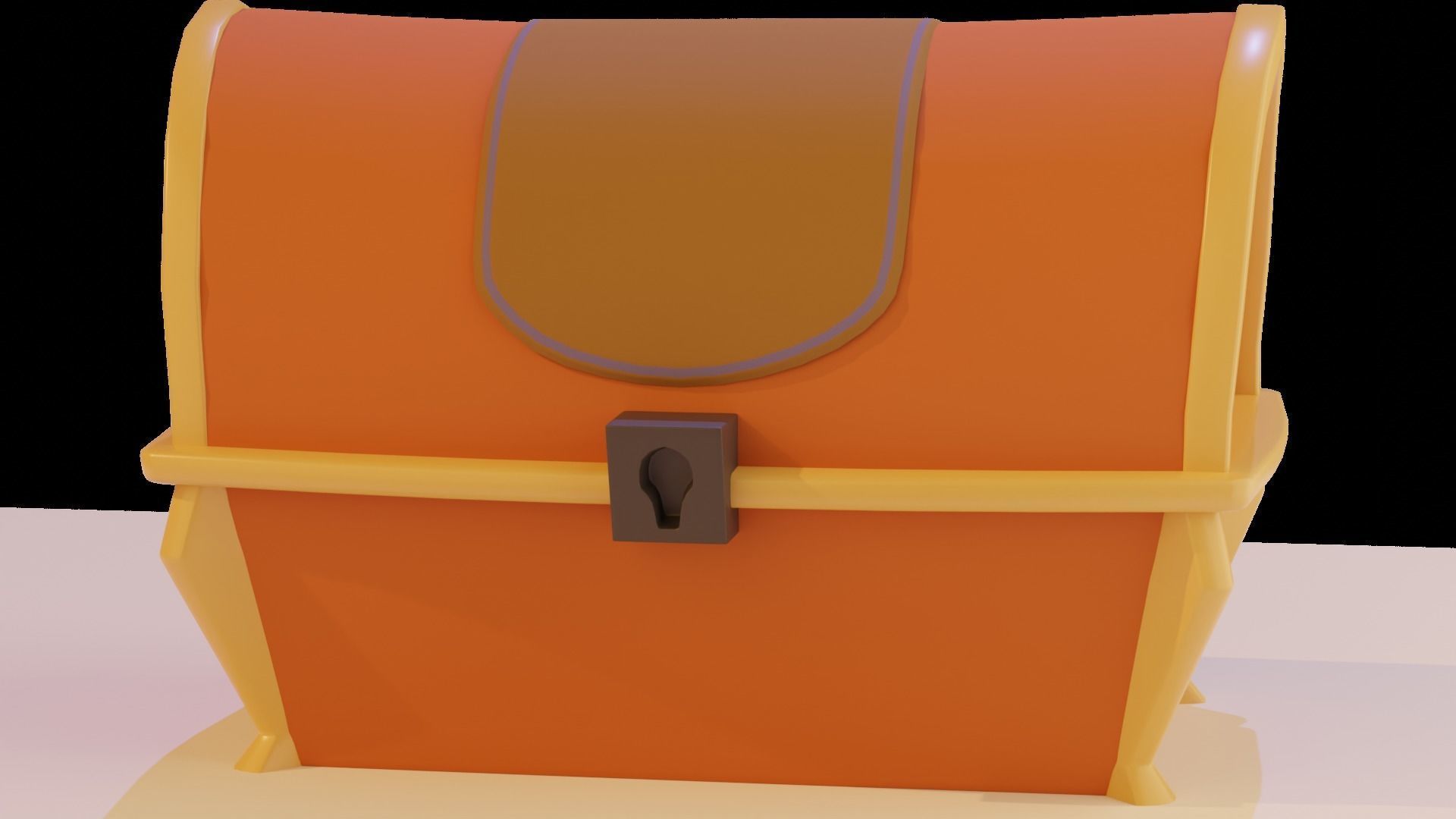 Treasure Chests - Low poly Low-poly 3D model_11