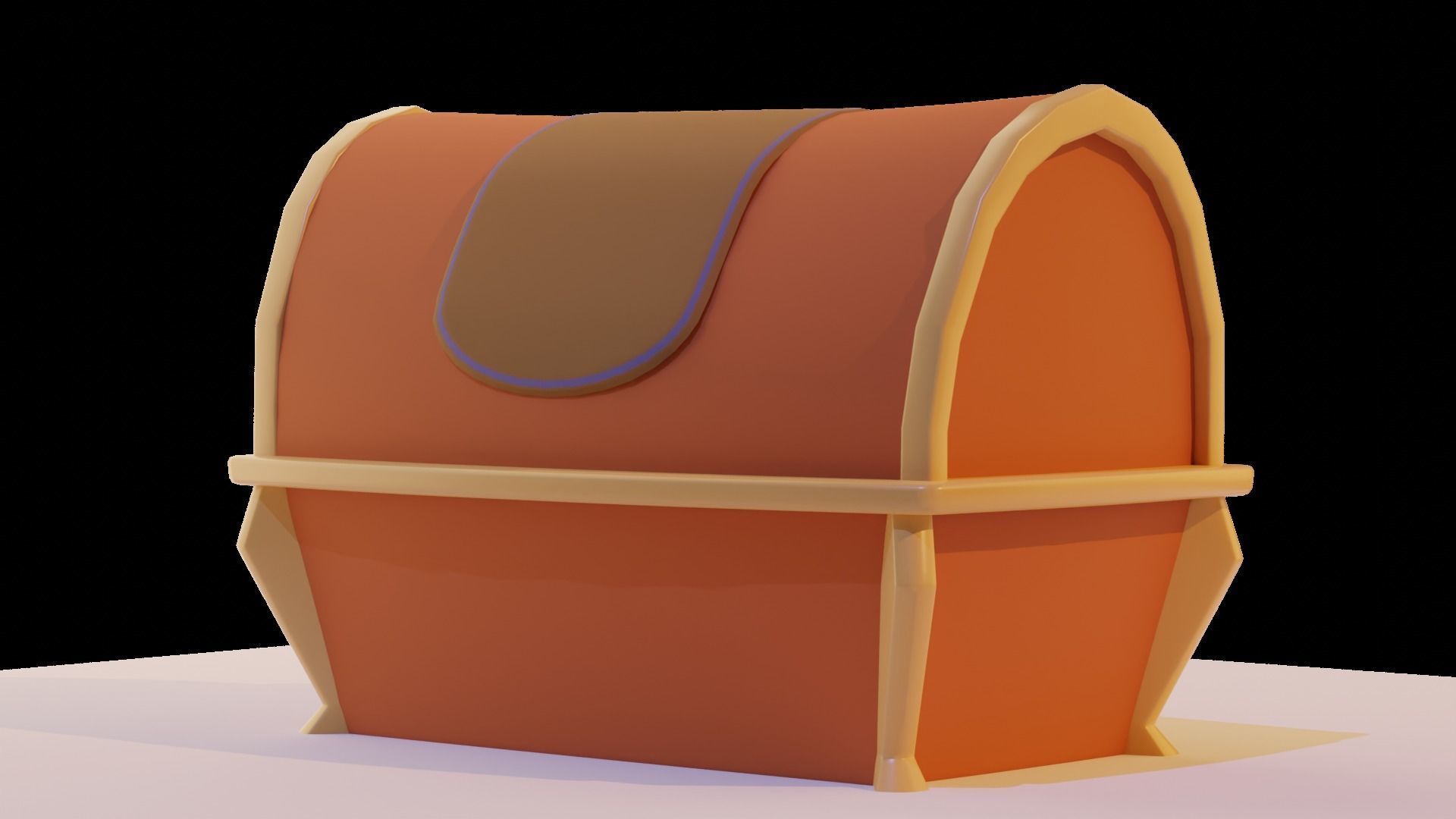 Treasure Chests - Low poly Low-poly 3D model_13