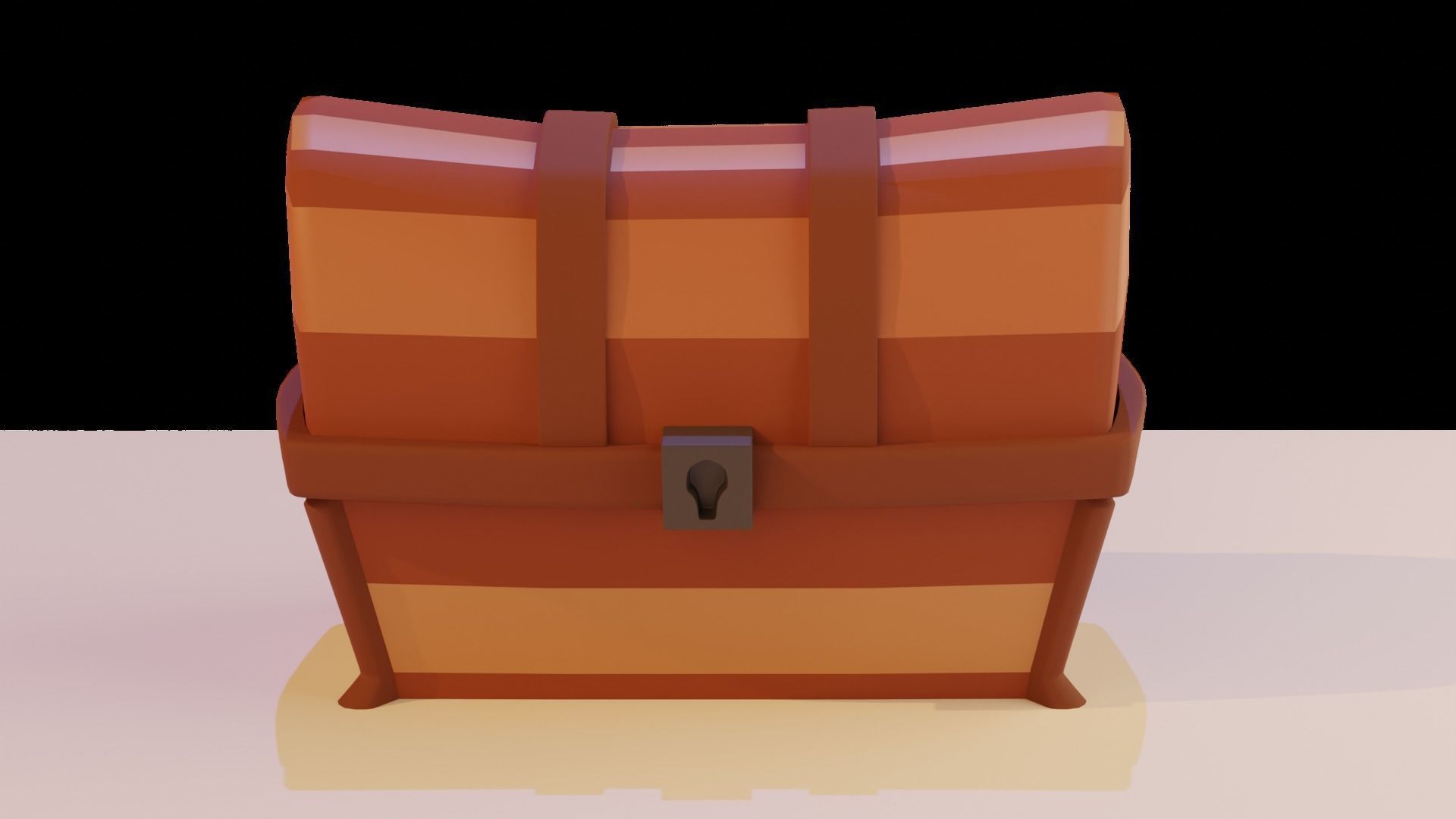 Treasure Chests - Low poly Low-poly 3D model_4