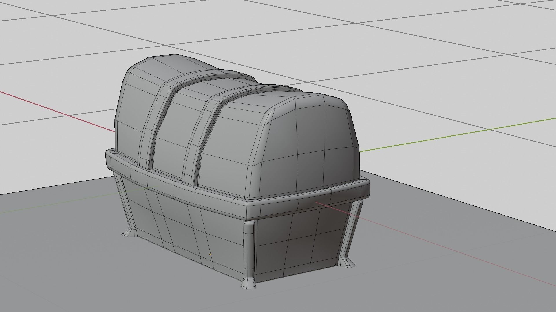 Treasure Chests - Low poly Low-poly 3D model_9