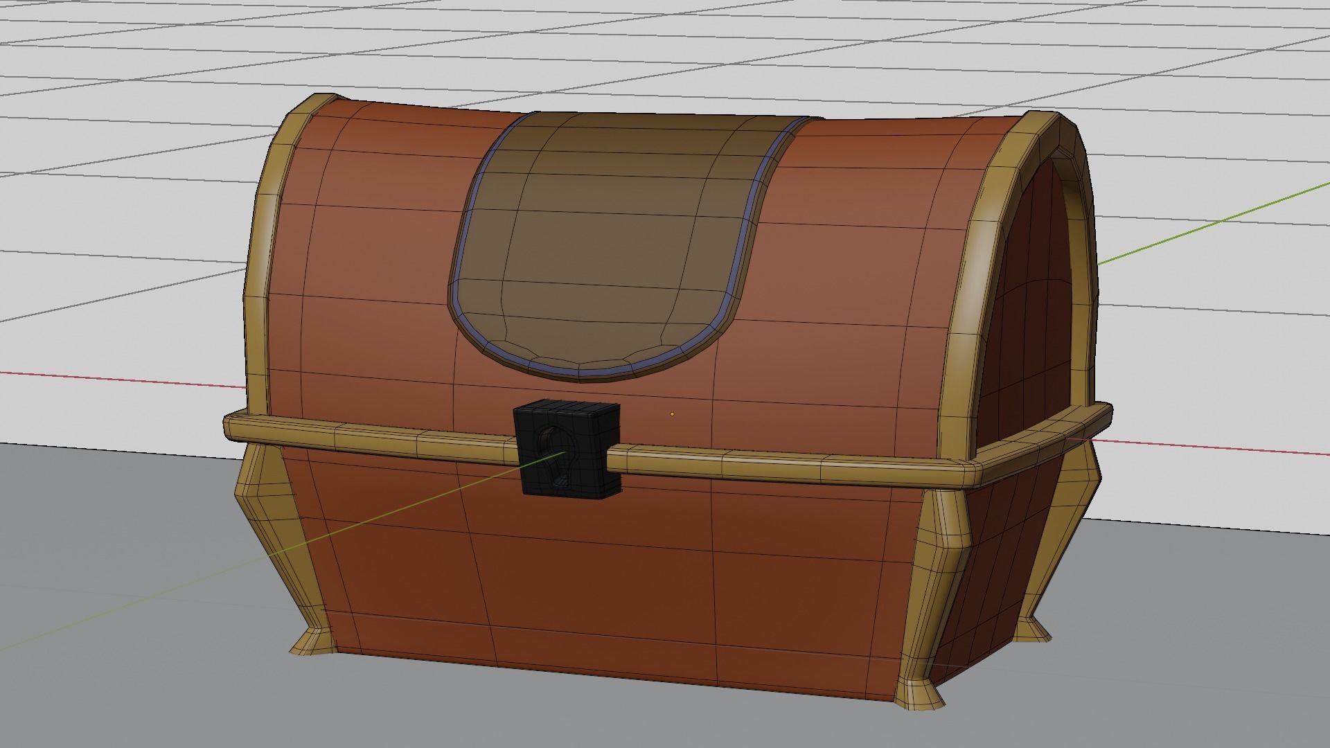 Treasure Chests - Low poly Low-poly 3D model_14