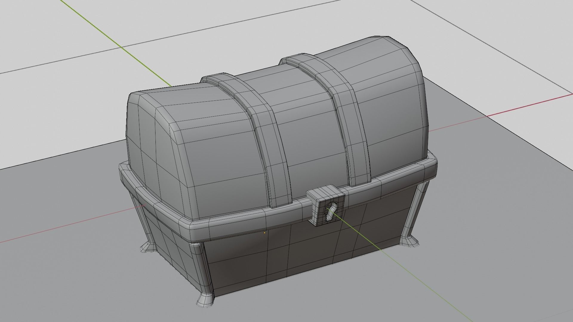 Treasure Chests - Low poly Low-poly 3D model_10