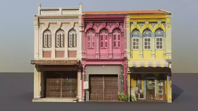 Phuket-Oldtown-5 colorful building