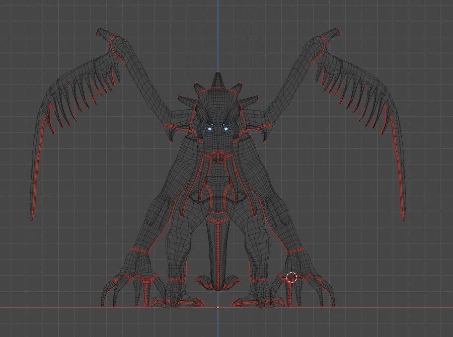 Kraken Creature 3D model_6