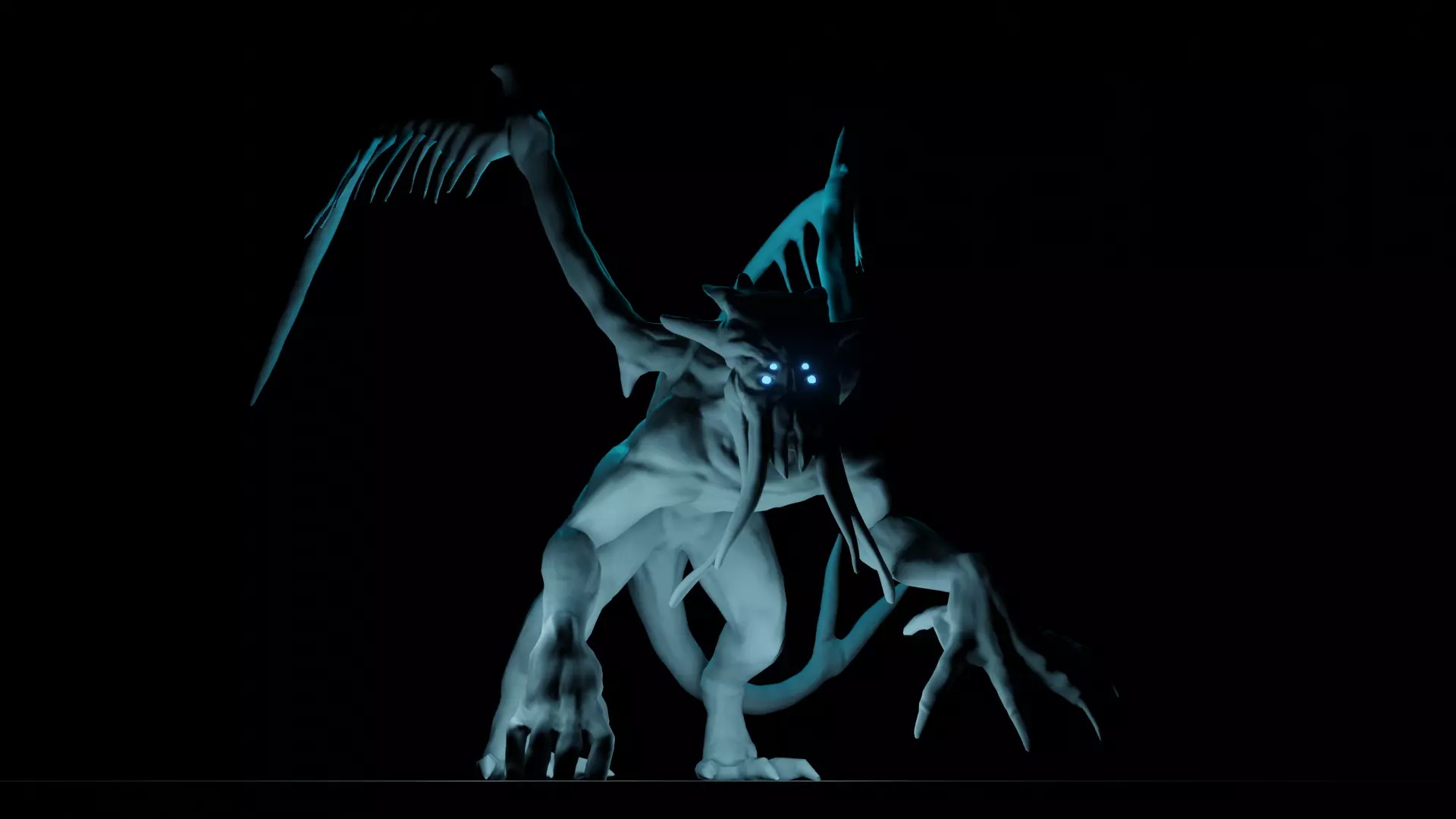 Kraken Creature 3D model_0