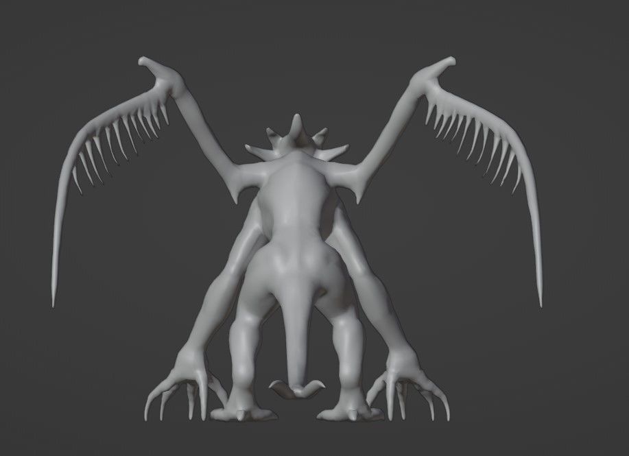 Kraken Creature 3D model_4