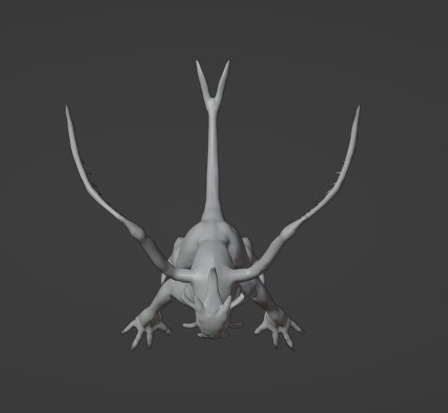 Kraken Creature 3D model_5