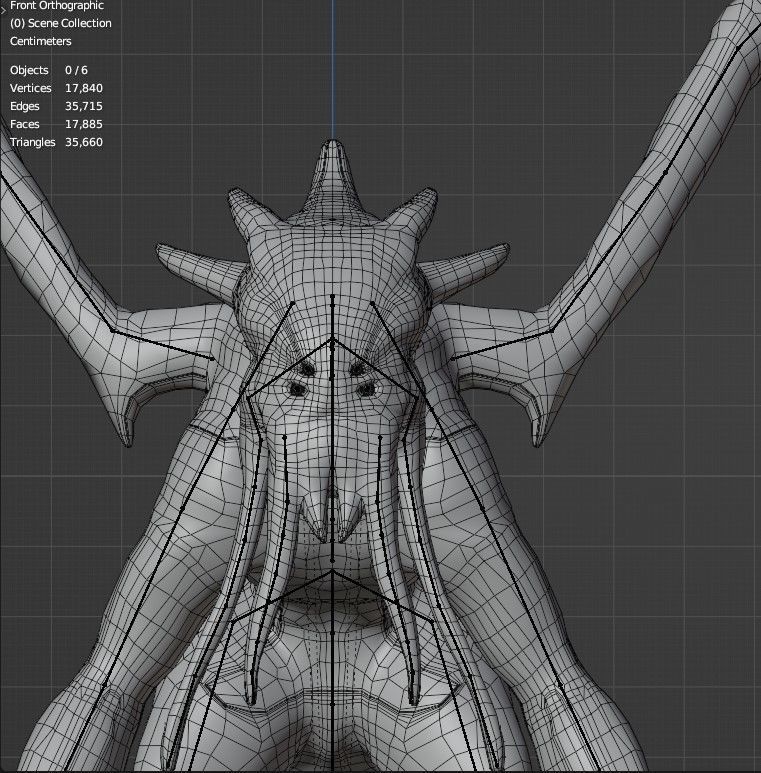 Kraken Creature 3D model_10