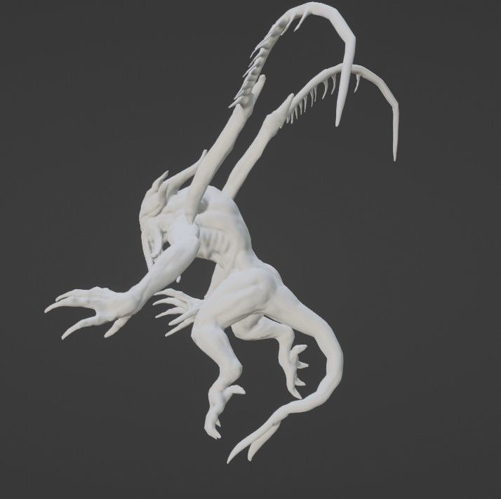 Kraken Creature 3D model_12