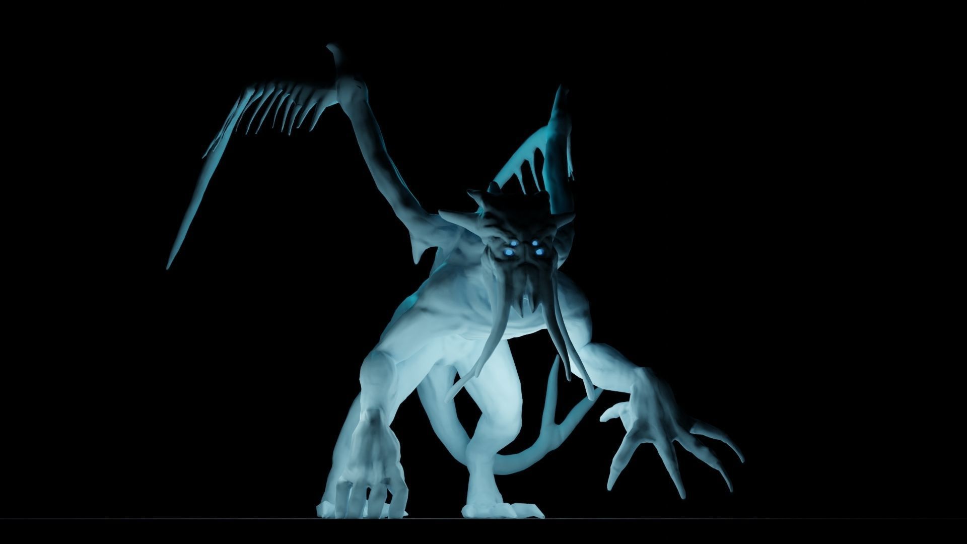Kraken Creature 3D model_1