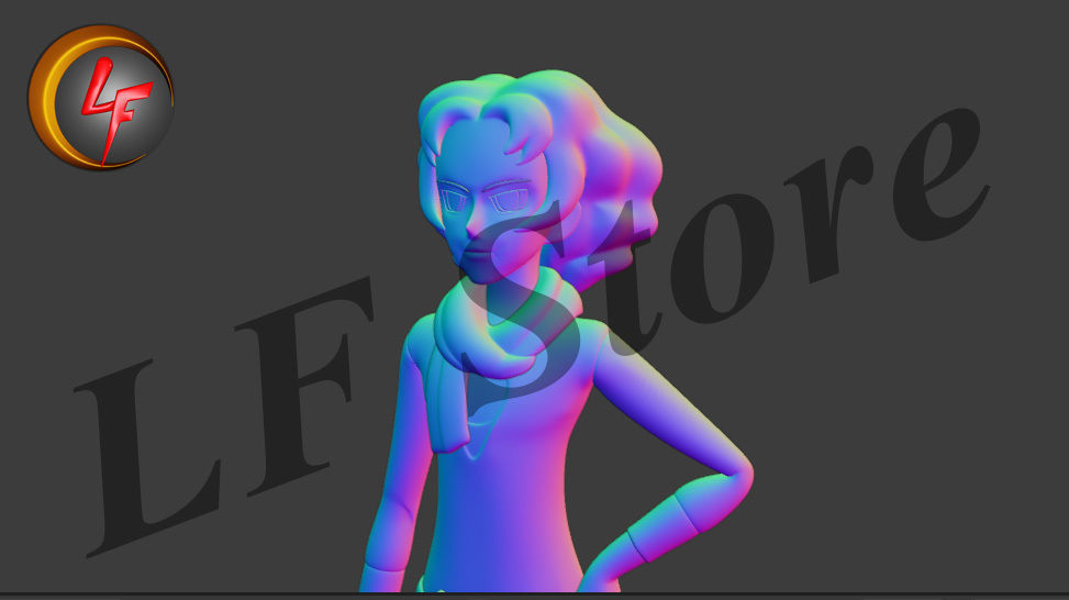 Pokemon Burgh 3D model_1