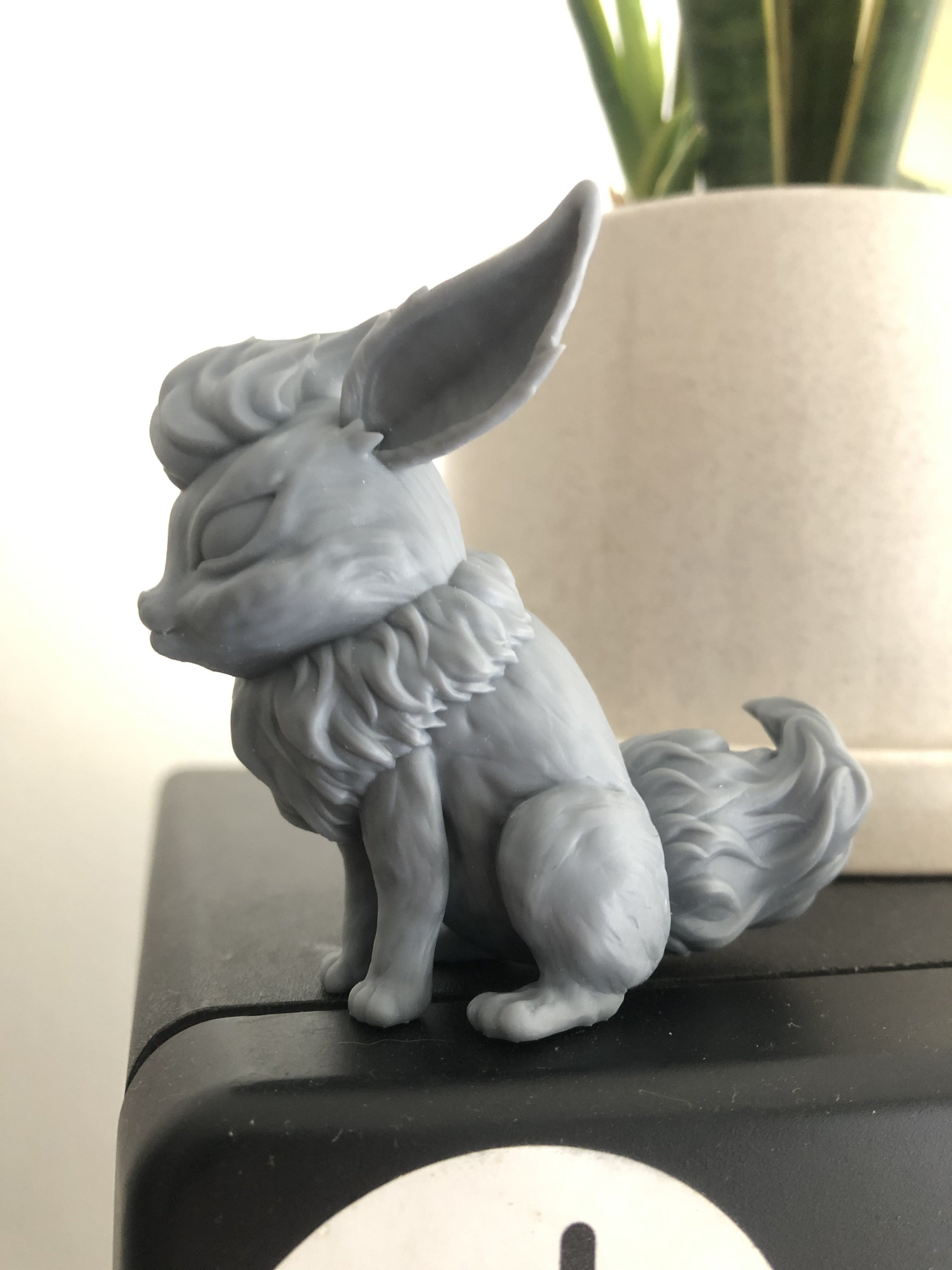 Pokemon flareon concept sculpt for printing 3D print model_1