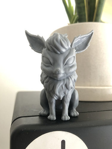 Pokemon flareon concept sculpt for printing 3D print model