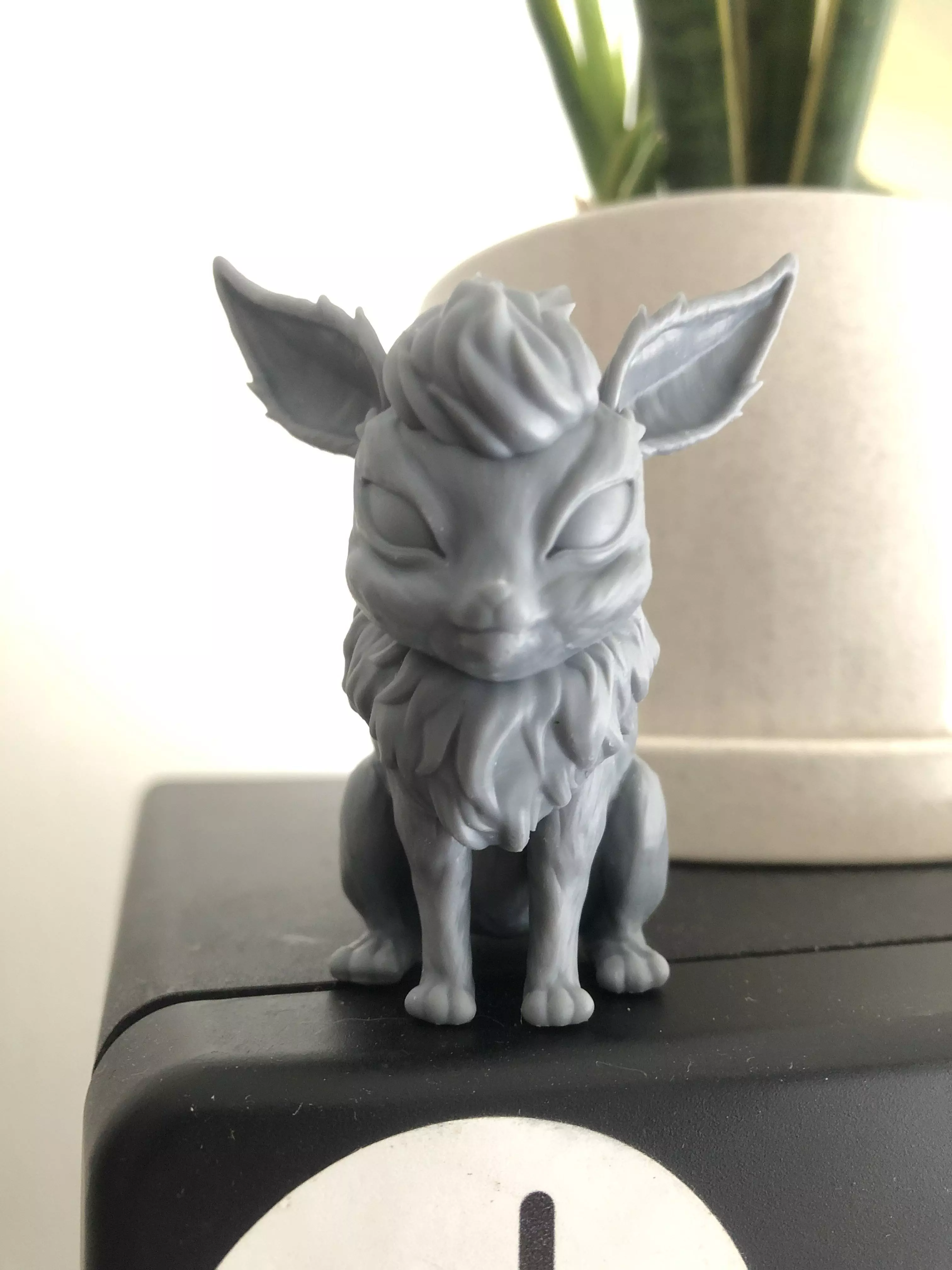 Pokemon flareon concept sculpt for printing 3D print model_0