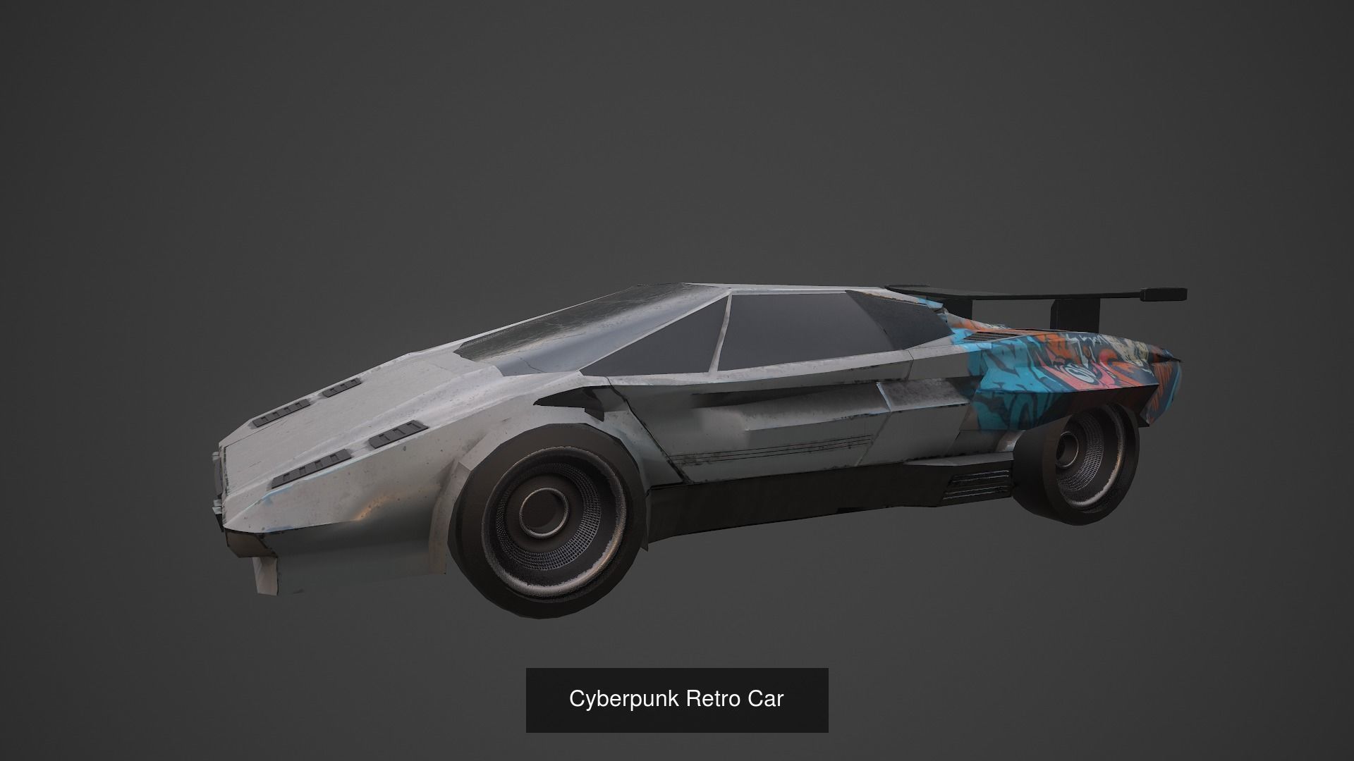 Cyperpunk Vehicle Set 2 3D Model Collection_13