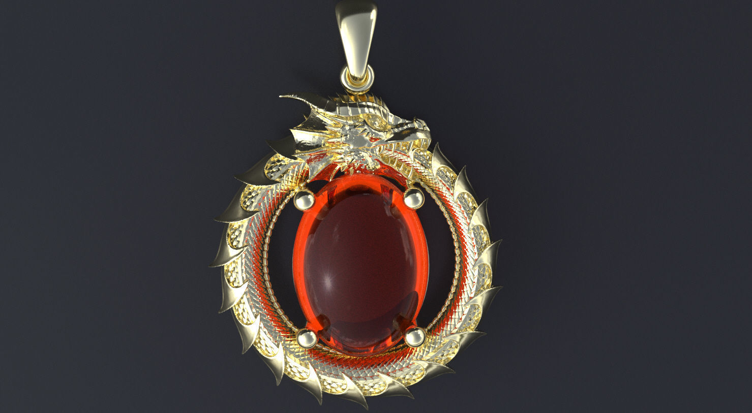 Dragon Ouroboros 3D print model or CNC model 3D print model_9