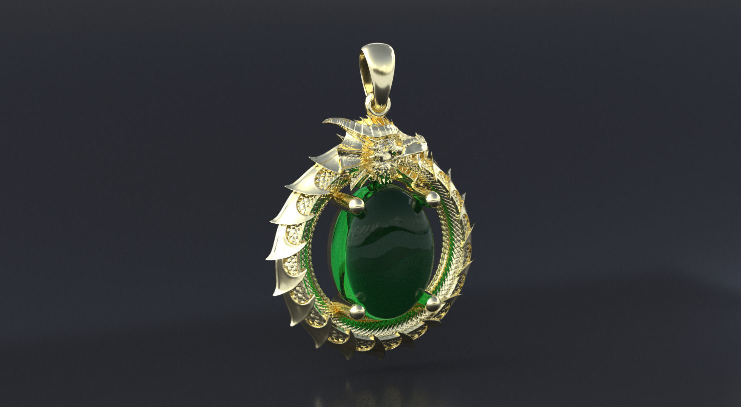 Dragon Ouroboros 3D print model or CNC model 3D print model_10