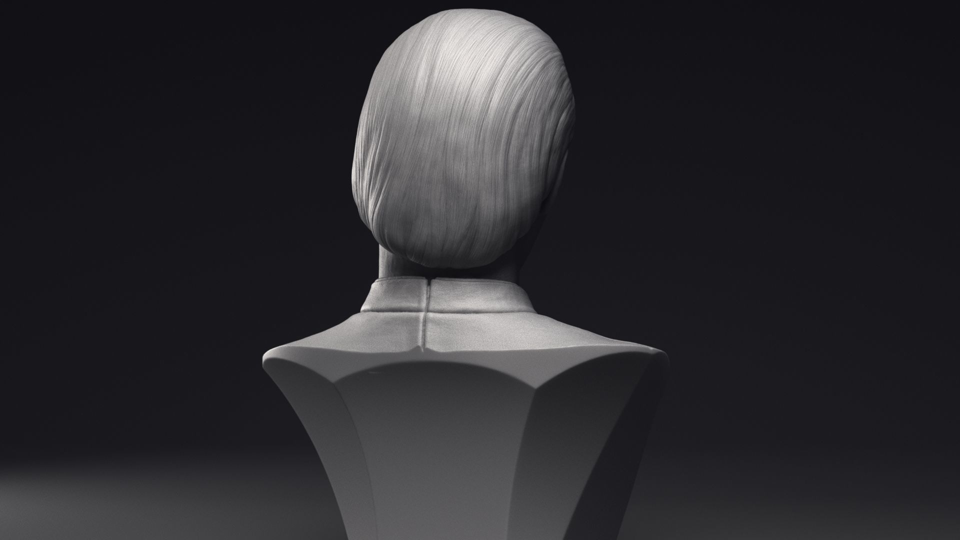 Brent Spiner as Lt Commander Data bust Printable 3D Model 3D print model_19