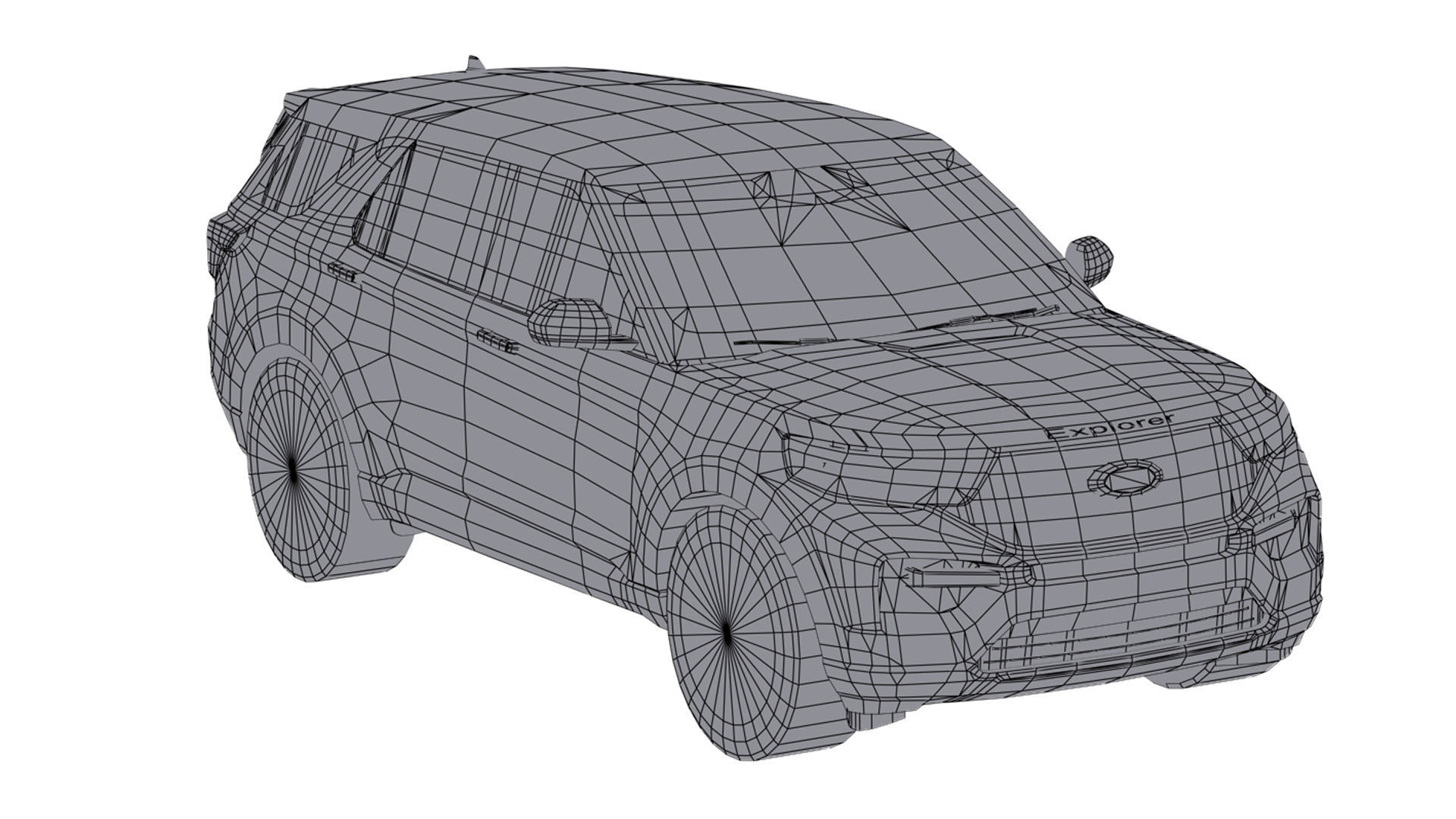 Low Poly Cars Pack 1 Low-poly 3D model_27