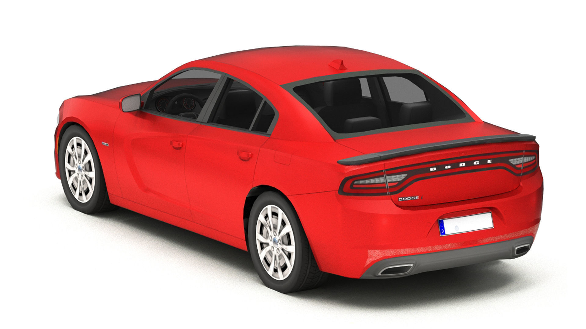 Low Poly Cars Pack 1 Low-poly 3D model_17