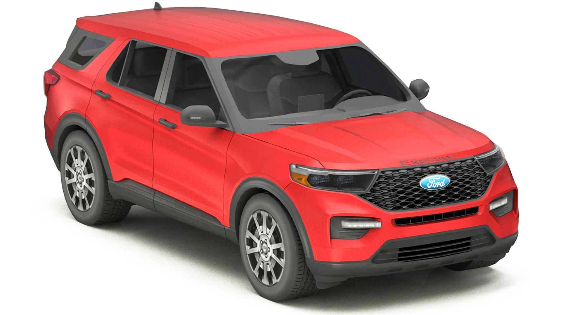 Low Poly Cars Pack 1 Low-poly 3D model_25