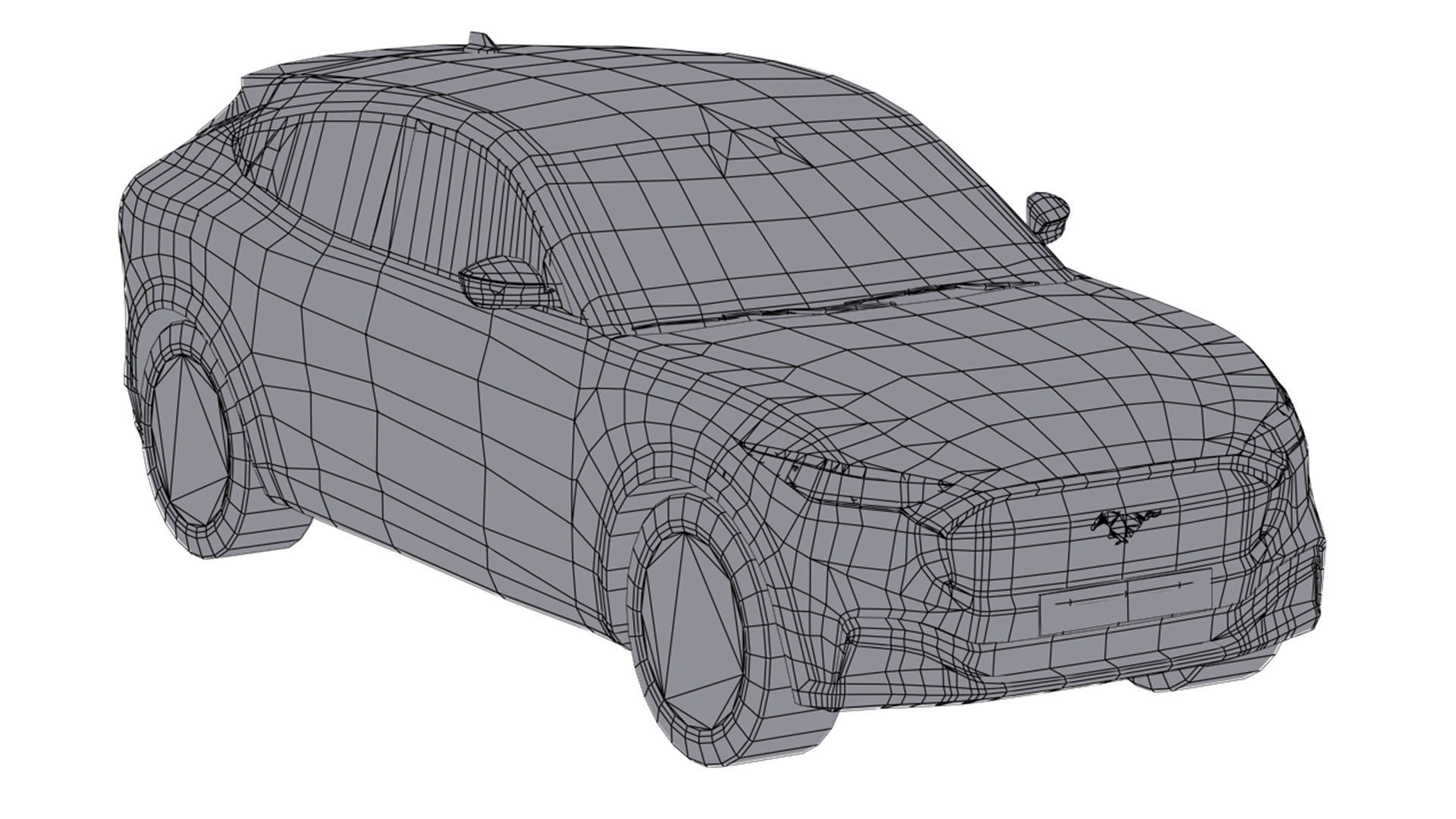 Low Poly Cars Pack 1 Low-poly 3D model_21