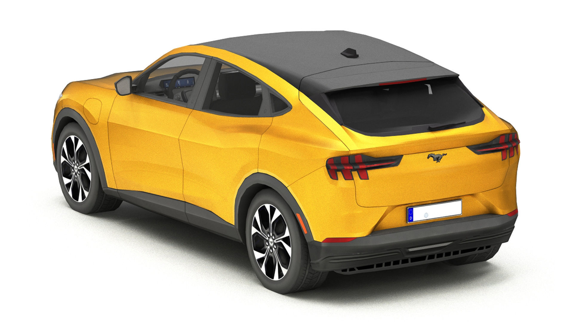 Low Poly Cars Pack 1 Low-poly 3D model_20