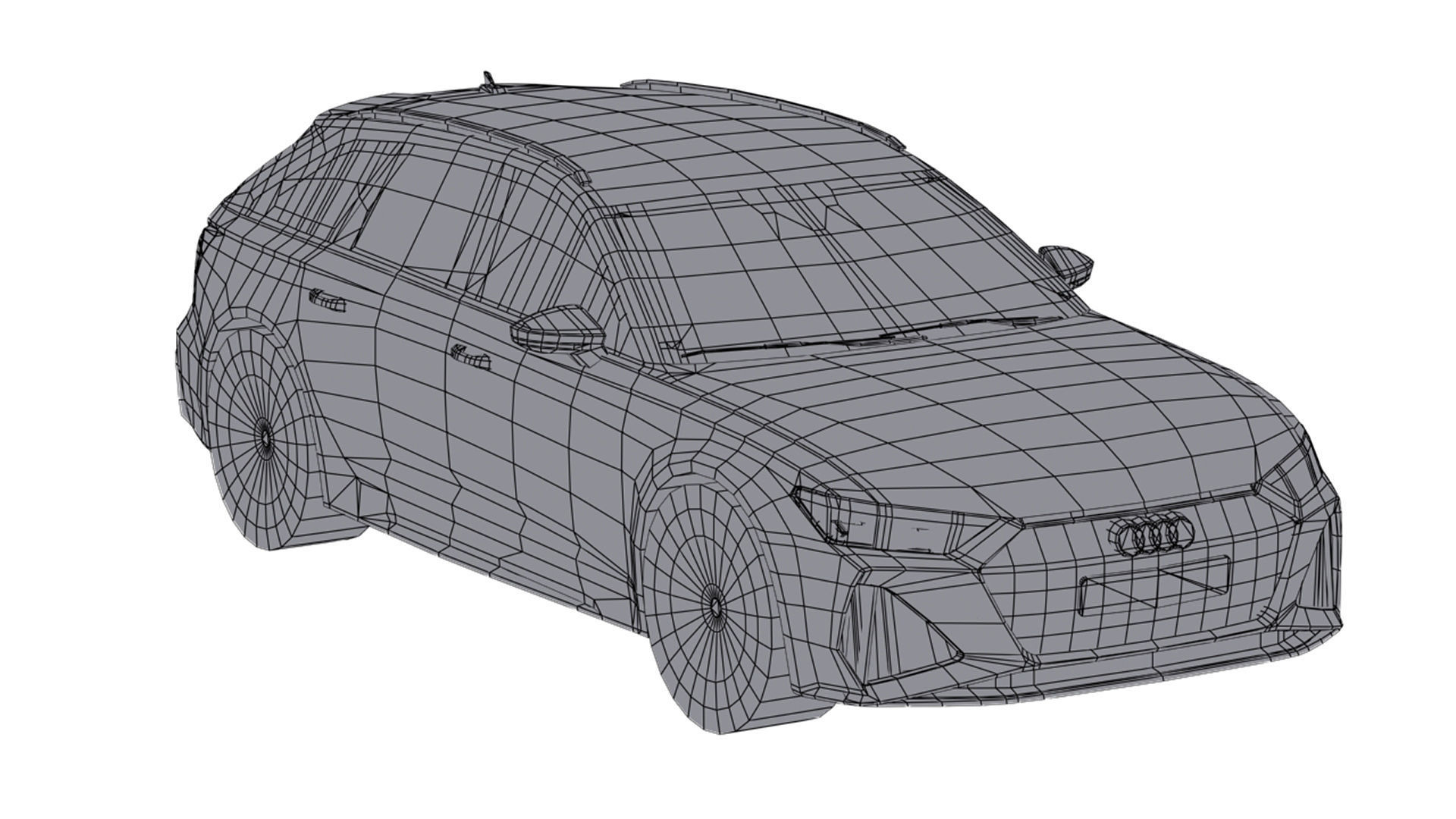 Low Poly Cars Pack 1 Low-poly 3D model_12