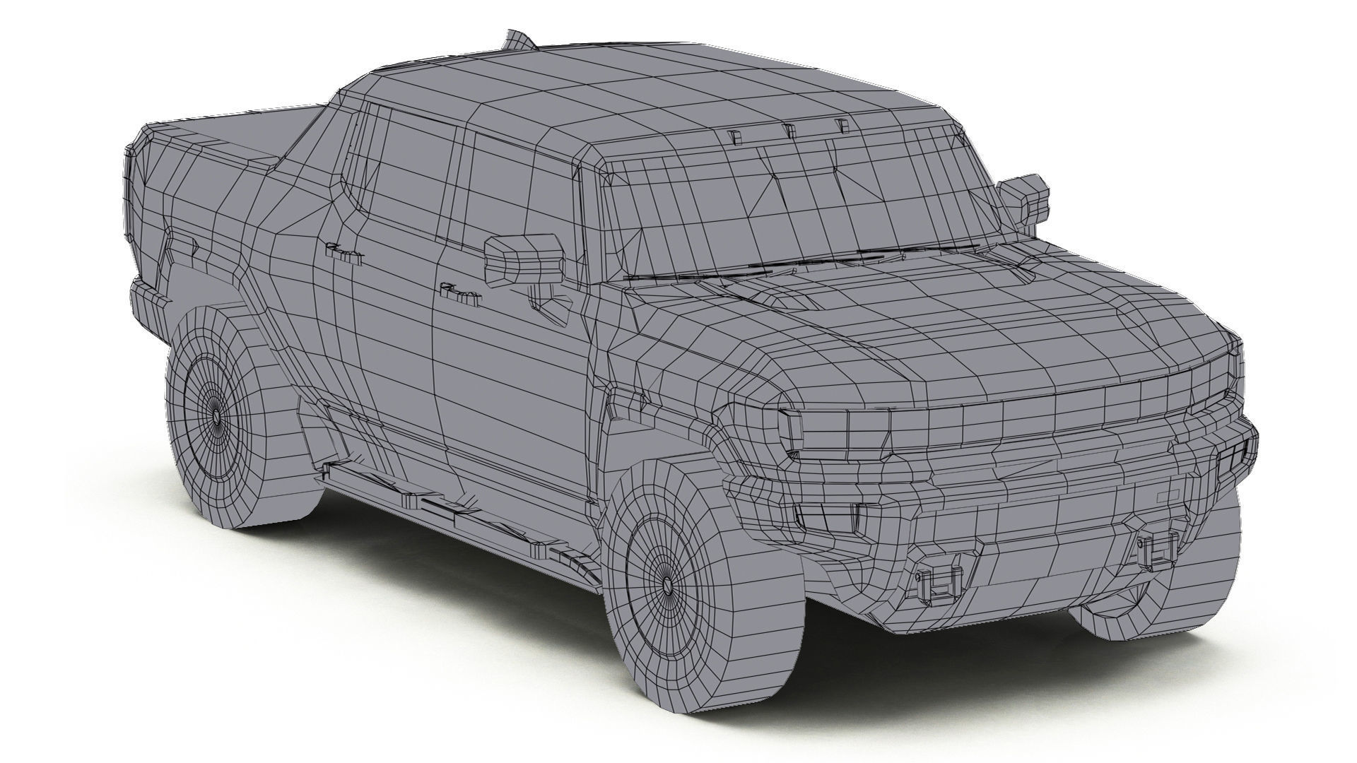 Low Poly Cars Pack 1 Low-poly 3D model_3