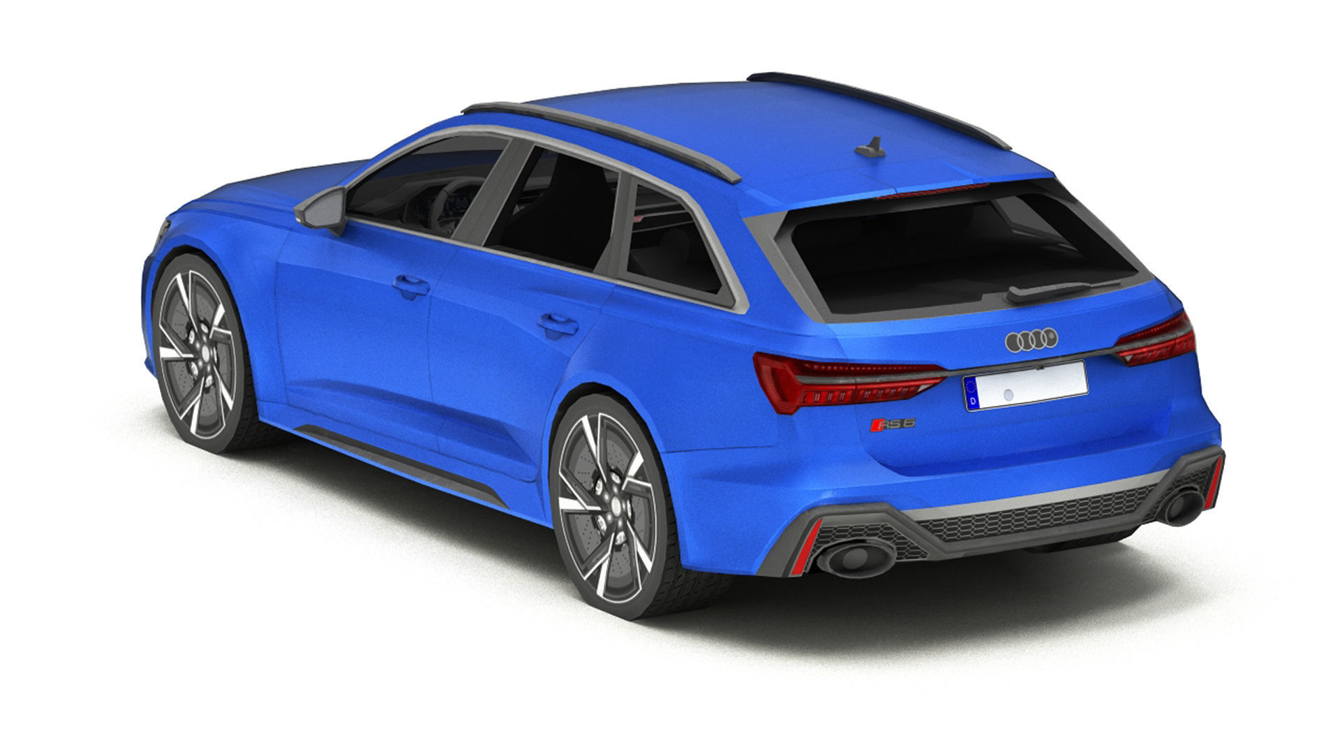 Low Poly Cars Pack 1 Low-poly 3D model_11