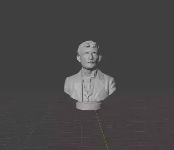 Edvard Munch 3D print model