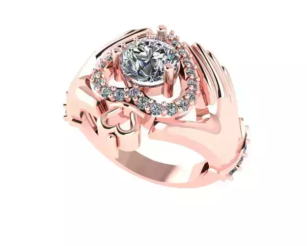 rings rose gold engagement ring with oval cut diamond in center