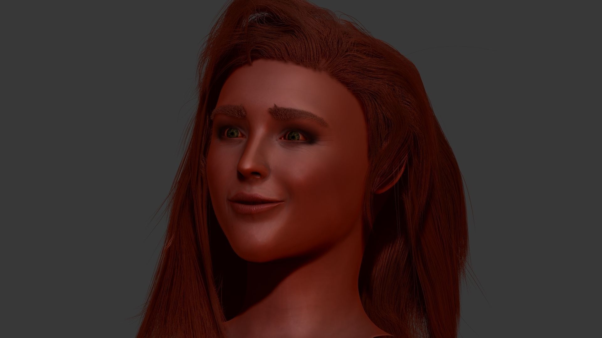 Chloe Grace Zbrush 3D model 3D model_4