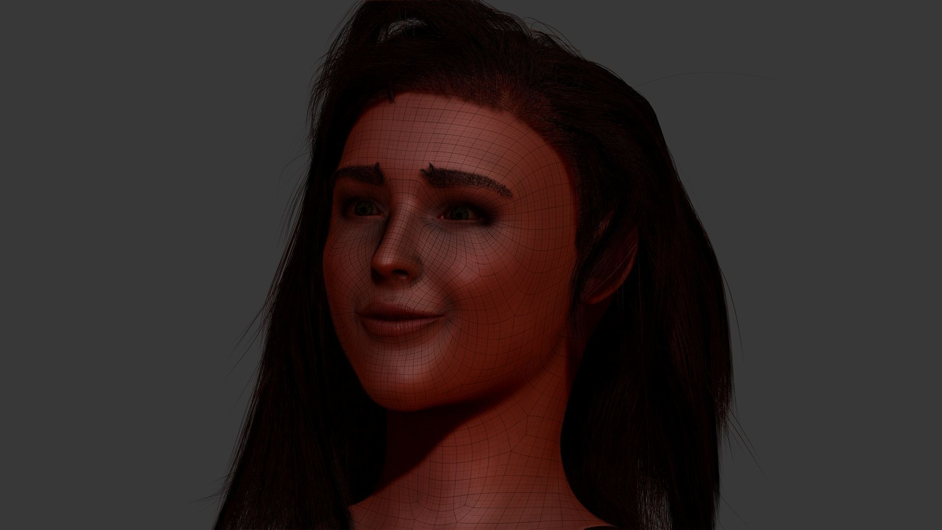 Chloe Grace Zbrush 3D model 3D model_5