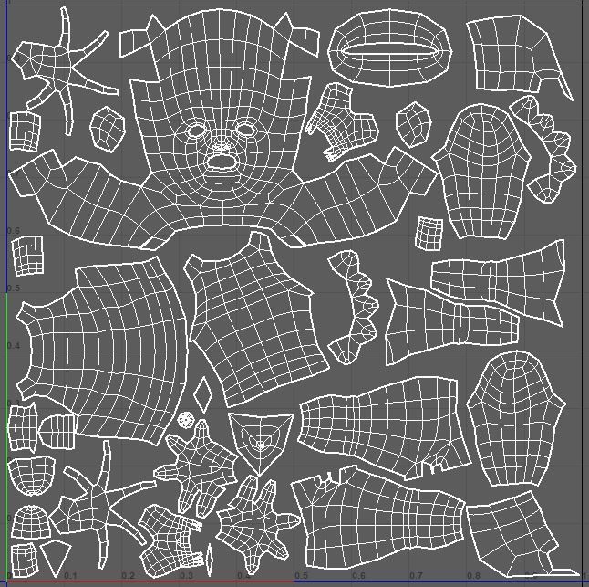 BabyBoy Basemesh 3D model_12