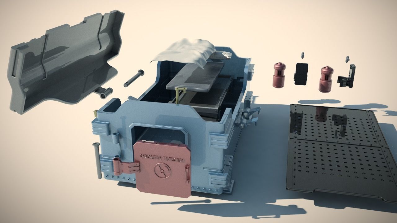 Sleep Box 3D print model_4