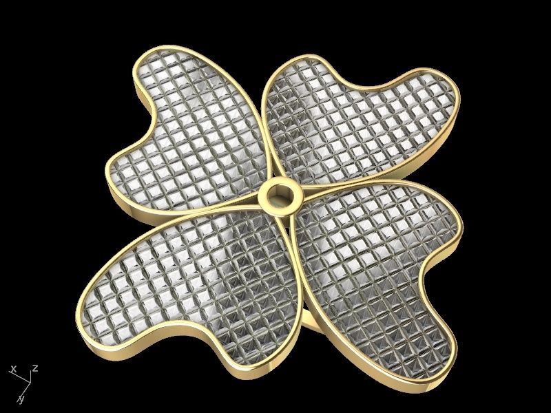 INVISIBLE SETTING Floral RING stl verified  3D print model_13