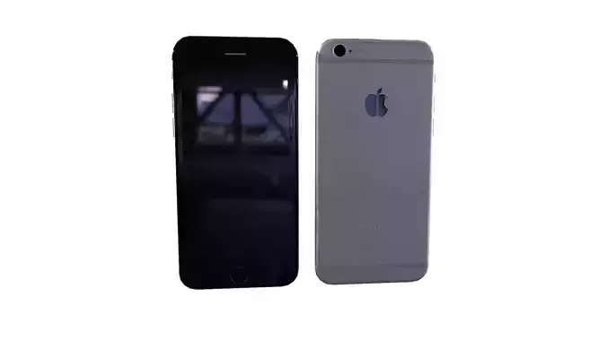 Apple iphone 6s Low-poly 3D model