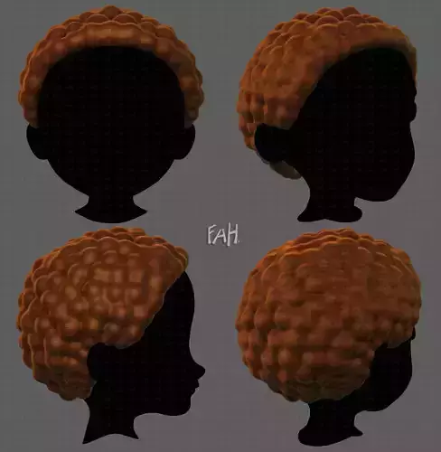 3D Hair style for boy V82