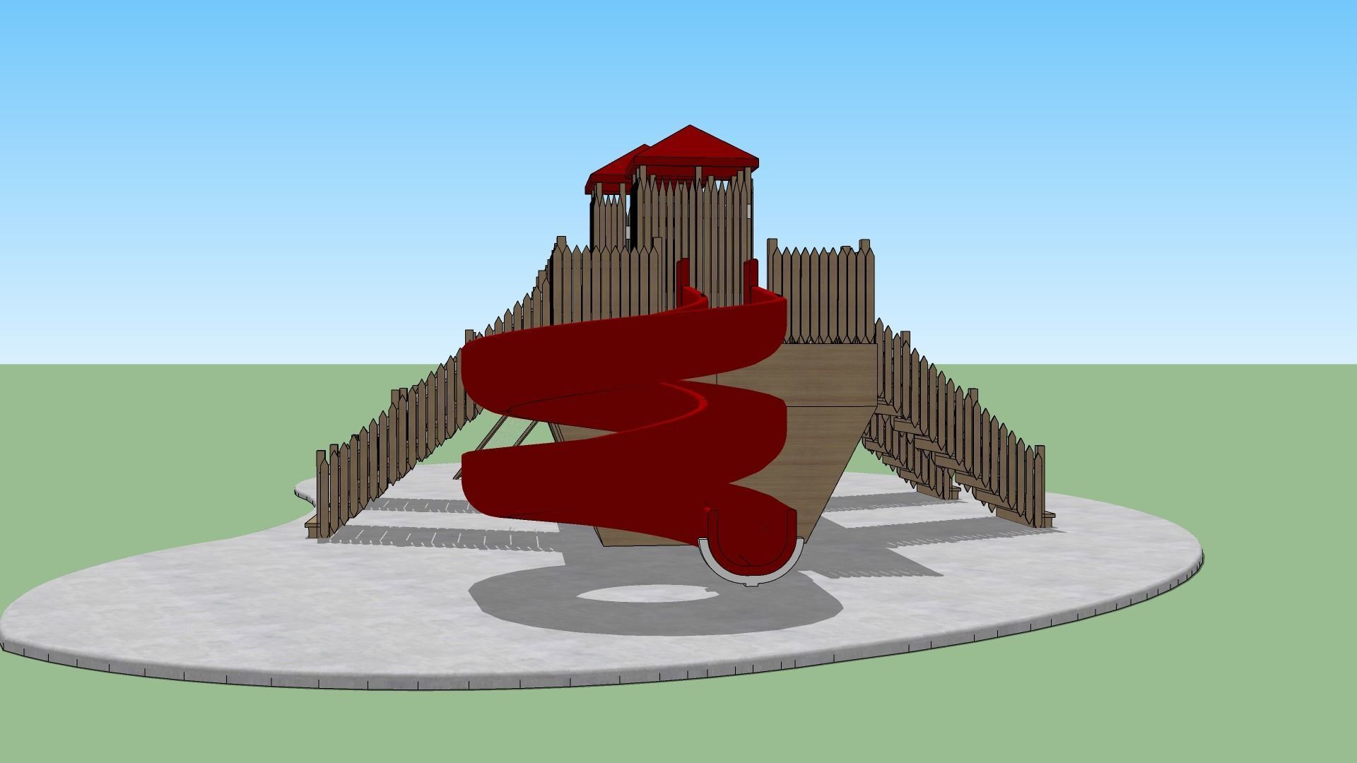 Playground - Ship Style 3D model_9