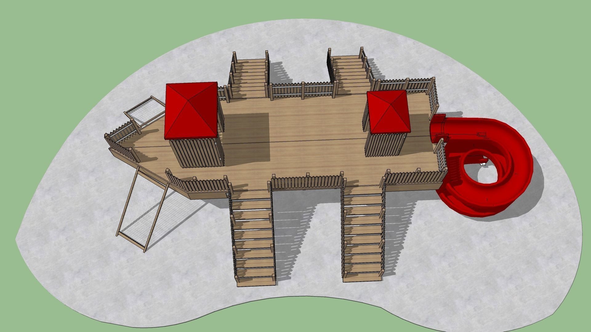 Playground - Ship Style 3D model_10