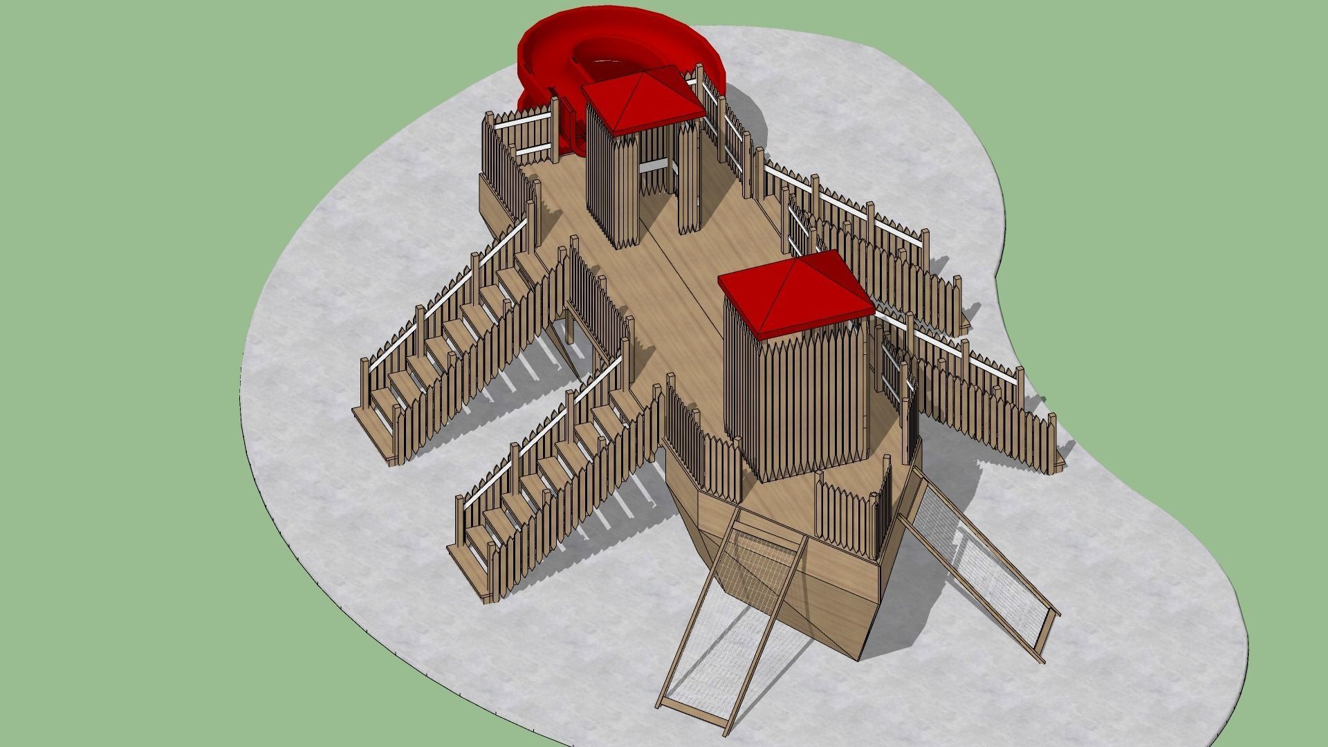 Playground - Ship Style 3D model_14