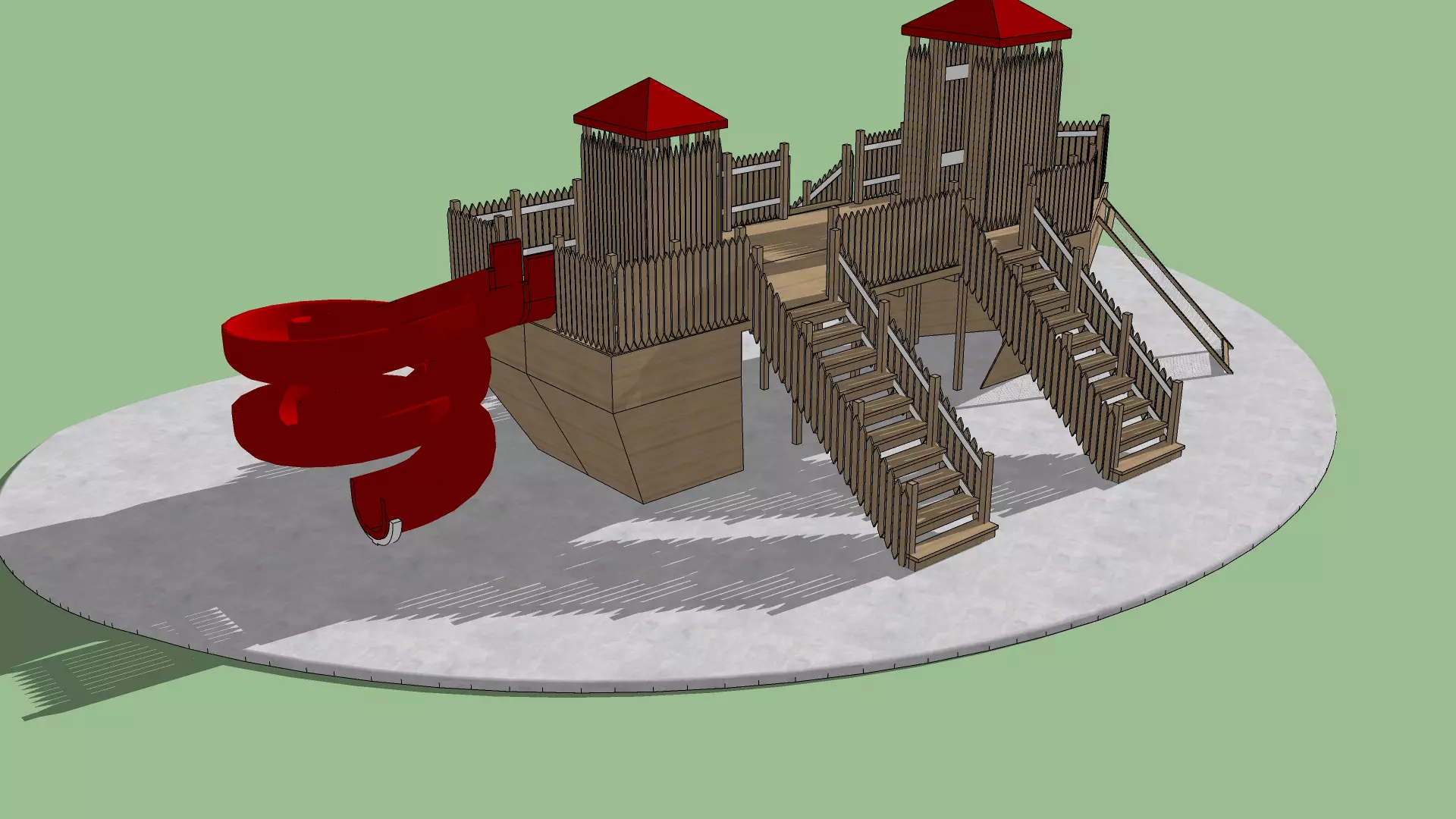 Playground - Ship Style 3D model_0