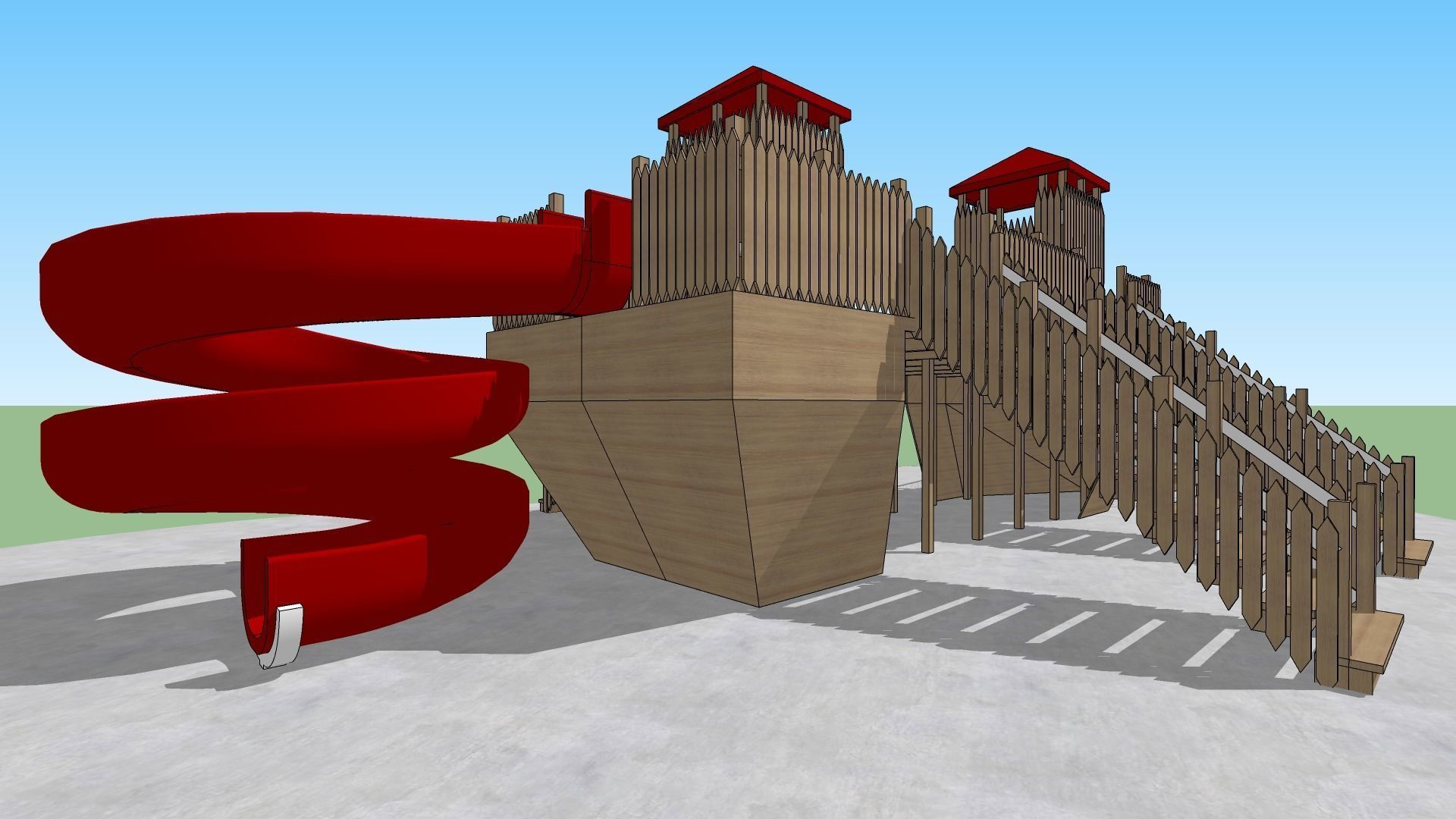 Playground - Ship Style 3D model_16