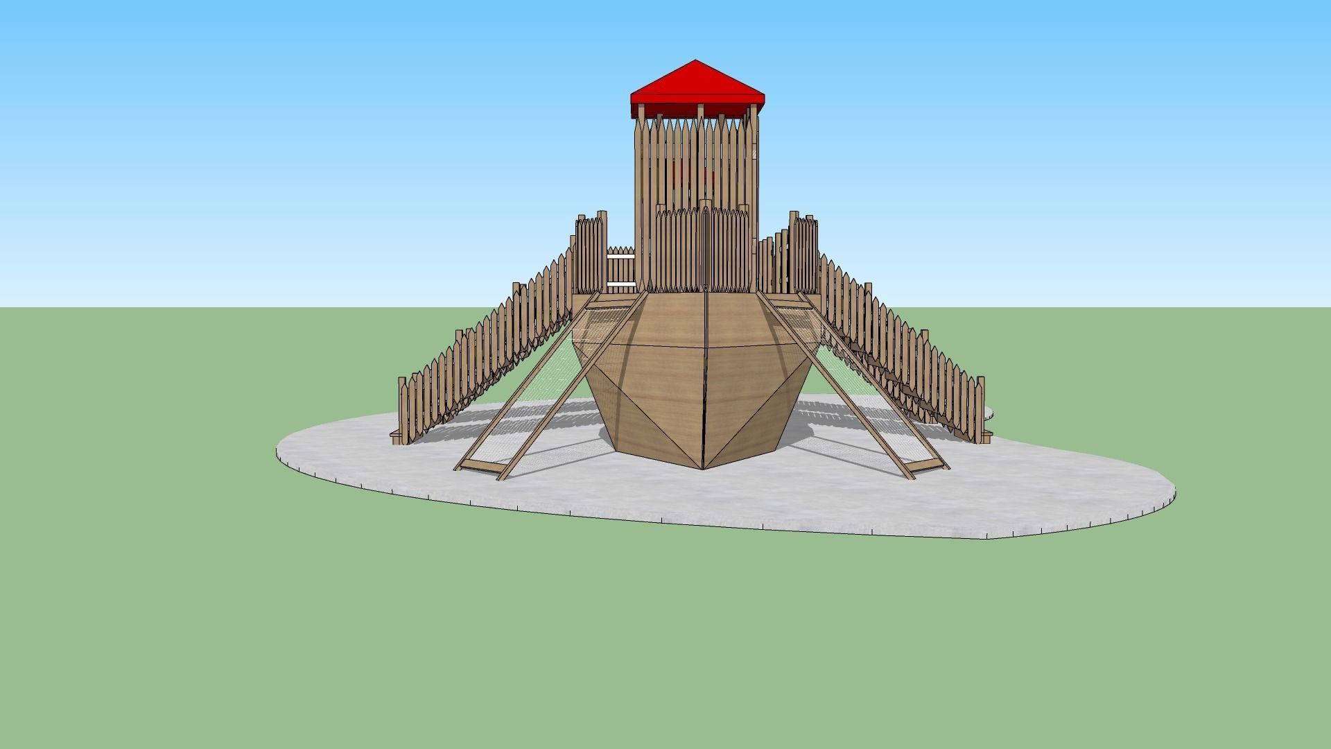 Playground - Ship Style 3D model_7