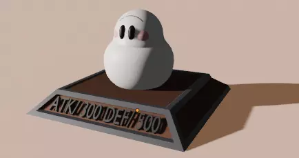 Yu-Gi-Oh marshamllow atk def 3D print model_0