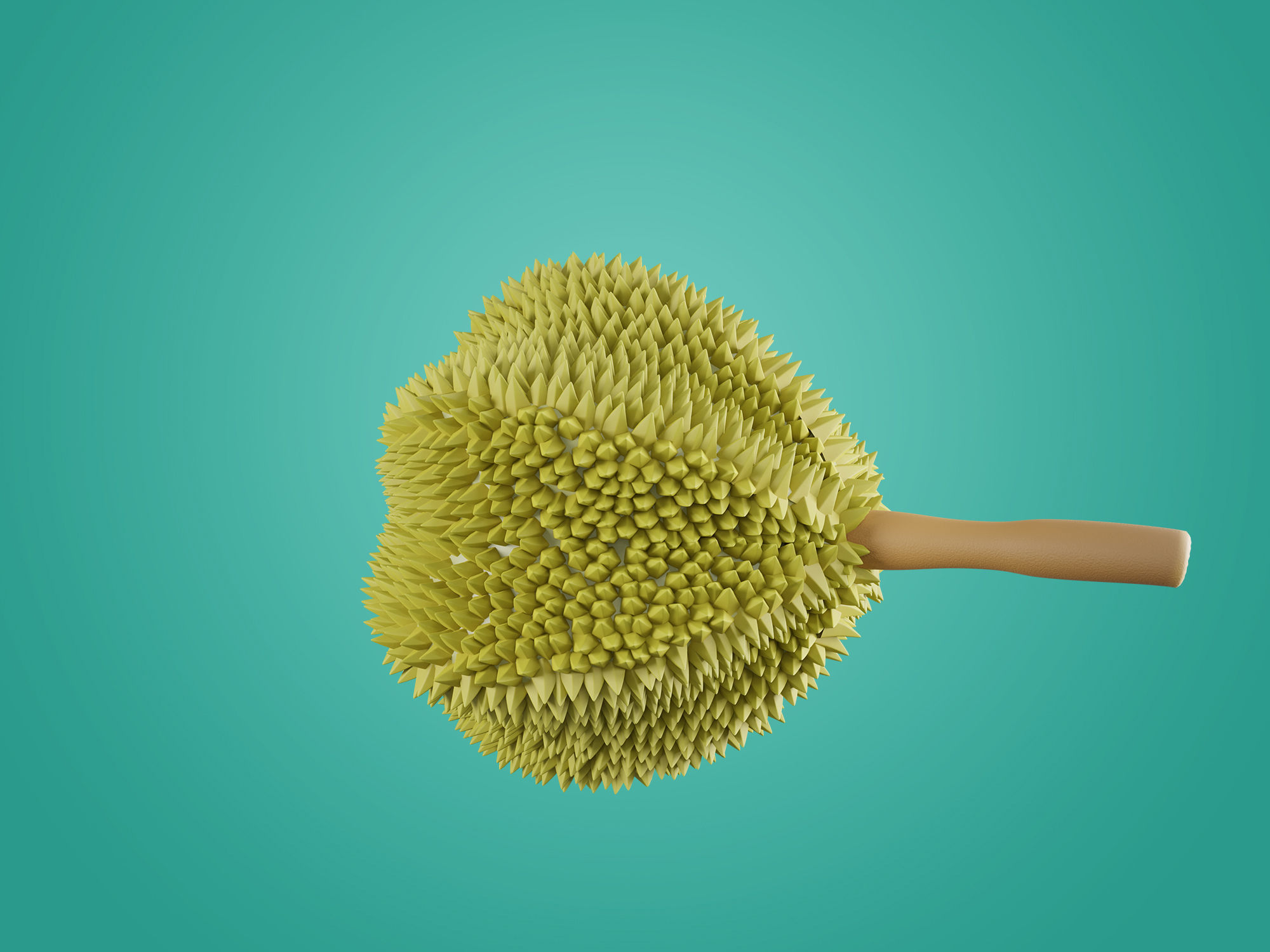 3D Models of durian for various scenes 3D model_4